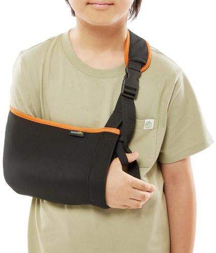 BraceUP Armschlinge Kinder – Verstellbare Armschlaufe für Jungen und Mädchen (110–150 cm), Komfort bei Verletzungen, geeignet für linken oder rechten Arm, leicht anzulegen