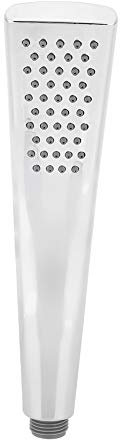 Soffione doccia ad alta pressione con 45 fori di uscita dell'acqua, materiale ABS, facile installazione, dimensioni compatte e colore elegante per uso bagno