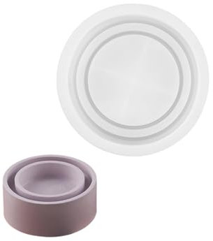 Moule multifonction pour bougie chauffe-plat - Convient pour la fabrication de supports en résine ou en plâtre