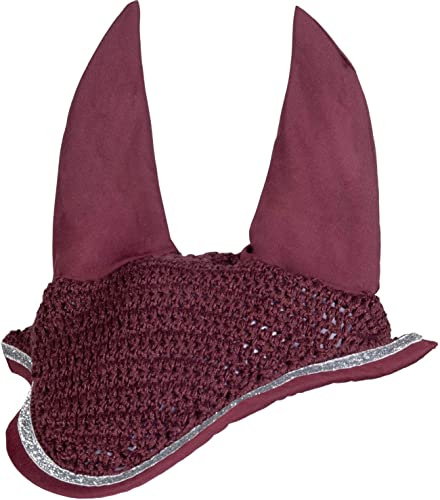 HKM Odello - Mosquitera, color burdeos, tamaño Pony