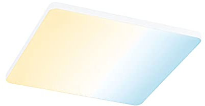 Paulmann 79959 LED Panel Einbaupanel Veluna VariFit Edge 200x200mm eckig Tunable White Weißlichtsteuerung Weiß Kunststoff Deckenleuchte