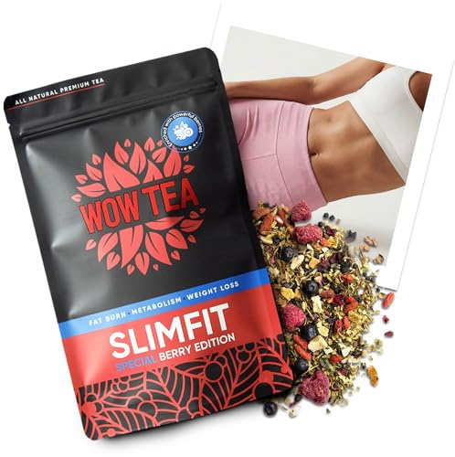 WOW TEA Berry SlimFit Tea: Programma di 21 giorni completamente naturale per un corpo più sano e più snello