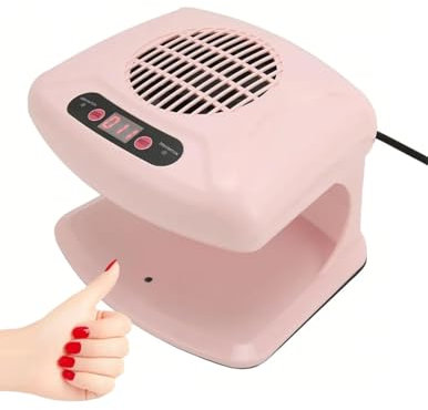 Asciuga unghie. Modalità aria fredda e aria calda Sensore a infrarossi di sicurezza Potenza 300 W per base per smalto in polvere per immersione dello smalto