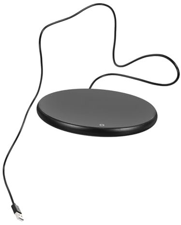 Luxshiny 1set Scaldatazza USB Riscaldatore per Tazze e Inossidabile per tè e Casa