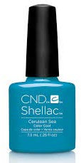 CND Shellac Uv Gel Polish 7.3ml - CERULEAN SEA - Paradise Collection 2014