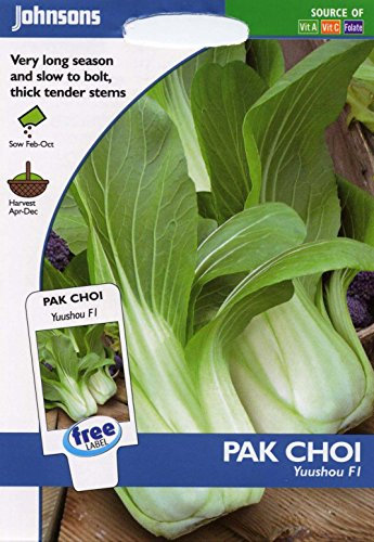 Johnsons Seeds - Pictorial Pack - Vegetable - Pak Choi Yuushou F1-175 Seeds