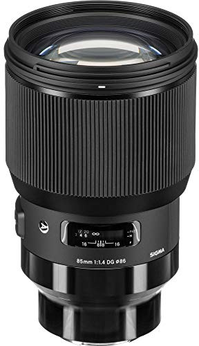Sigma 85mm f/1.4 DG HSM Art MILC Téléobjectif Noir