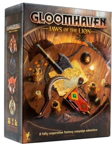 Cephalofair Games | Gloomhaven: Jaws of the Lion | Ages 14+ | 1-4 Players | 30-120 Minute Playing Time