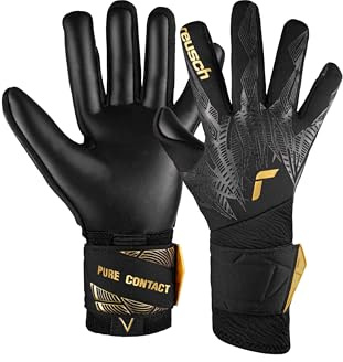 Reusch Guanti da portiere adulti |presa resistente e linguetta per infilare