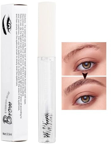 Eyebrow Setting Gel | Waterproof Brow Gel - Brow Glue, Strong-Hold, Clear-Drying & Water-Resistant Brow Gel, Comb & Sculpt Brows