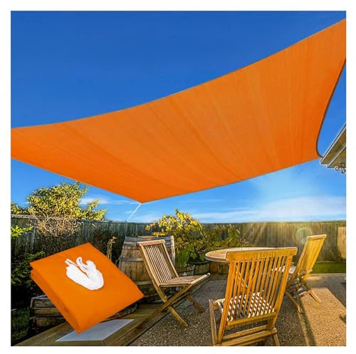 Panno respirabile resistente UV dell'ombra per l'abitudine dell'arancio del giardino del prato inglese del patio 3mx