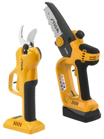 STIGA SP 100e Kit – Battery Pruning Set (Scissors + Saw)