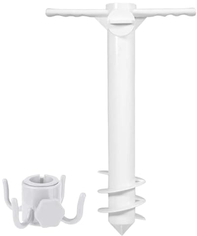 Supporto Per Ombrellone Da Spiaggia - Picchetto Resistente per Ombrelloni,Accessori per Trampolino per Esterni Giardino Piscina Campeggio Escursionismo Sport