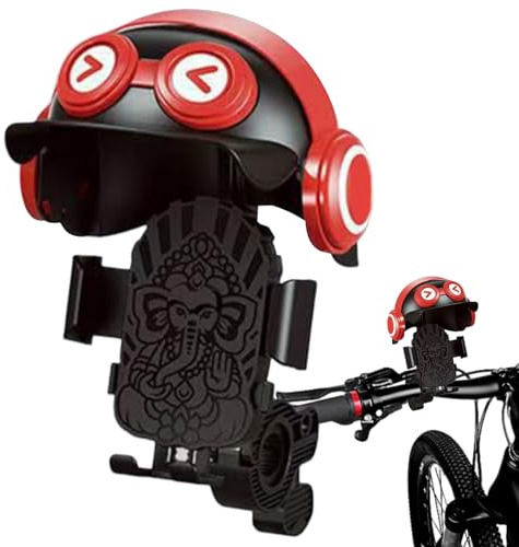 XIAOXIAOYU Supporto per cellulare per moto, smartphone da bicicletta, con supporto per casco, per registrazione video, navigazione, chiamate in bicicletta