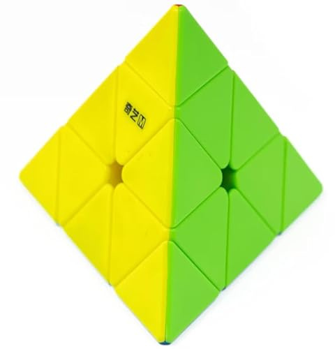 Logica Gochi - Cubo Magico Ms Pyraminx Magnetico - Speedcube economico - Puzzle professionale - Cubo da collezione e per speedcubing - Giochi logici - Puzzle 3D facile