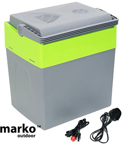Marko Cool Box Food Drinks Cooler Electrical Heater Portable (30 Litre Electrical Coolbox)