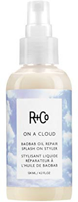 R+Co On A Cloud Baobab Oil Repair Splash-On Styler | Leave-On Masque for Repair, Smoothes + Fights Frizz | Vegan + Cruelty-Free | 4.2 fl. oz.