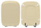HYDRO HOME - Ideal Standard WC-Sitz wie Original, Ideal Standard WC-Sitz mit geneigten Scharnieren, Toilettendeckel aus beschichtetem Holz (CHAMPAGNE)