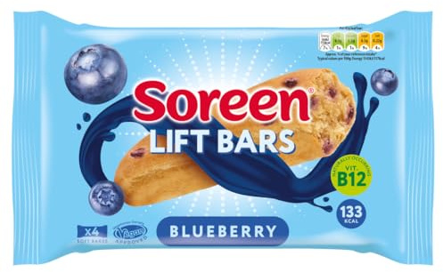 Soreen Lift Bars Blueberry 4 x 42g