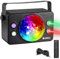 Sfera da discoteca, luce da discoteca, luce da discoteca, controllata dalla musica, Dj, luci rotanti a 180°, 10 W, luci da palcoscenico, con telecomando per feste