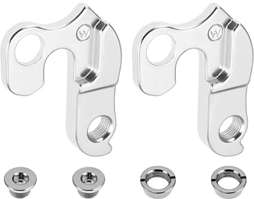 YINETTECH 2 uppsättningar cykelväxelförare krok bakre växelförare växelkrok 206375 kompatibel med Scott kompatibel med Aspect kompatibel med Atacama Silver