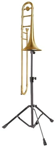 Supporto per trombone, treppiede, leggio per musica, pieghevole, portatile, regolabile in altezza, accessorio per strumenti musicali triangolari, per registrazione su palco, concerto, casa, viaggi, 52