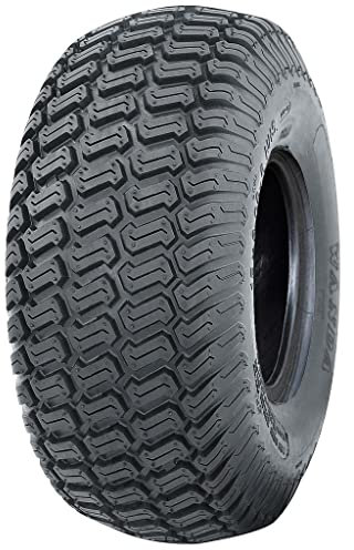 Parnells - 1 Pneu de Tondeuse à Gazon Tubeless, 18x6.50-8 - 4ply Wanda P332, Diamètre 455 mm, Largeur 165 mm, 330 kg - pour une Utilisation Tout-Terrain, Tracteurs de Jardin, Poussettes et Chariots
