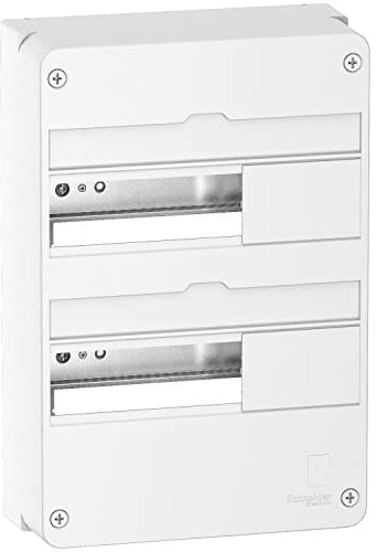 Schneider Electric - Coffret Électrique 2 Rangées 26 Modules avec Accessoires