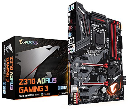 Gigabyte Z370 AORUS 3 Jeux Chipset LGA 1151 V2/Carte mère ATX/SDRAM DDR4 – Noir