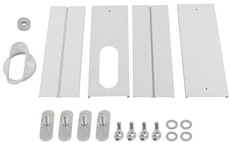 Portable Air Conditioner Window Kit with Coupler Sliding 150 130mm Ducing AC, Klimaanlagen & Zubehör