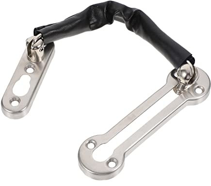 Uonlytech Serratura Sicurezza Acciaio Inossidabile Catena Antintrusione Chiusura Anti- Per Porte Elegante e Resistente Facile Da Installare e Adatta Porta