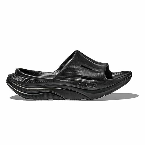 HOKA ONE ONE unisex-adult Casual, Black/Black, 9 Women/7 Men