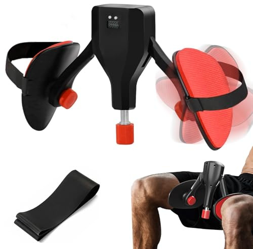 Audasi Allenatore muscolare del pavimento pelvico per uomini, Thigh Master Automatic Counting 360° Rotazione 34,9 kg Pavimento Pelvico Esercizio Donne Braccia Glutei Forza Allenamento Hip Trainer per