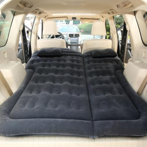 ttttTTTa Car Inflatable Mattress for Range Rover L322 2003-2012,Air Bed Cushion Camping Travel Mattress Sleeping Accessories,A-Black 01