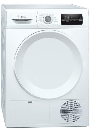Balay 3SB288BE Sèche-linge - Pompe à chaleur - Installation gratuite - 8 kg - Filtre pour un nettoyage facile - Sans vibrations - Programme rapide - Blanc