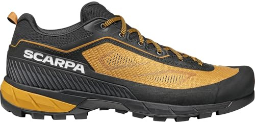 Scarpa Rapid LT, scarpe da uomo traspiranti e confortevoli, con fodera interna in rete e suola Griffier | Scarpe da trekking, caramello, 44 EU