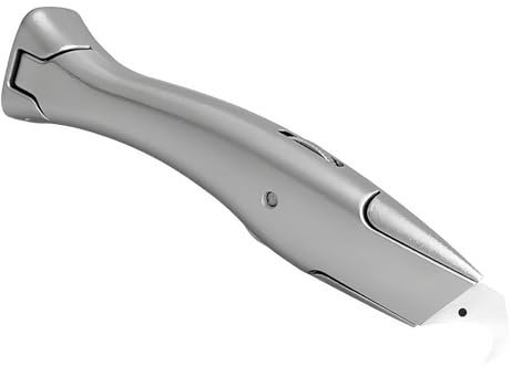 Cuchillo para Alfombras con Cuchilla de Gancho, Cuchillo Profesional para Alfombras con 8 Hojas de Repuesto, Cutter para Alfombras, Cutter para Hojas Trapezoidales para Cortar Suelos de PVC