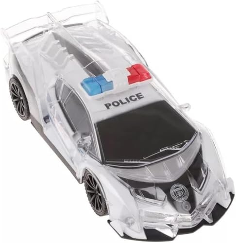 Neel Saanjh RC Police Car, 1:24 Scale Racing Toy, LED Light, Enhances Hand-Eye Coordination and Motor Skills, Battery Operated, Imaginative Roleplay, Flashing Light, Eye-Catching Design