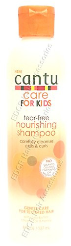 New Cantu Care-vårdande schampo för barn med tårfri rengöring skonsamt för lockigt och krärigt hår 226 g