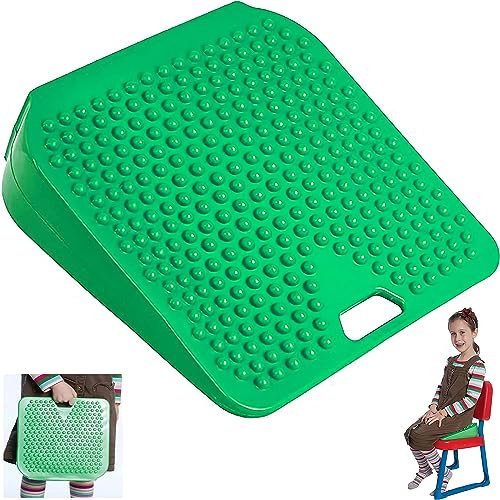 Physioworx Wiggle Seat – Coussin cale gonflable pour apprentissage actif, amélioration de la concentration et de la posture – Coussin de siège sensoriel pour l'école ou la maison – Coussin oscillant