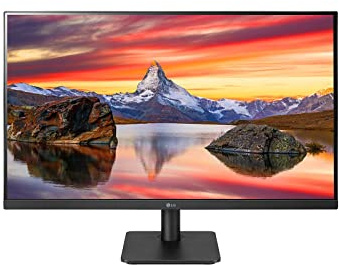 LG Electronics LG 27MP400-B 27' Moniteur bureautique - dalle IPS 5ms 75Hz, résolution FHD 1920x1080, format 16:9, AMD FreeSync, fonctions gaming, inclinable