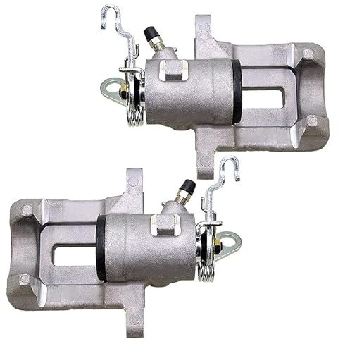 ATEC Germany 2x Bremssattel hinten links und rechts Bremszange ohne Halter Faustsattel, Kompatibel mit A udi A3 (8P1), A3 Cabriolet (8P7), A3 Sportback (8PA), SEAT ALTEA (5P1), ALTEA XL (5P5, 5P8), L