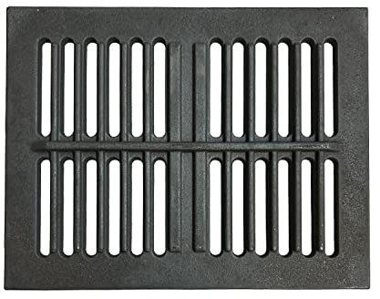 eRicambi, Griglia in Ghisa per Camini e Stufe a Legna e Focolari Pellet CLAM FAVILLA, Dimensioni: 30,4 x 20,9 (cm), Spessore 1 cm, Peso 3,7 Kg per Caduta Cenere