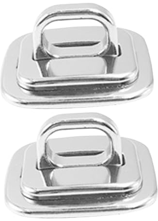TOBBOMEY 2pcs Laptop Security Anchor Combination Plate for Desk Mounting, Fixed Plate Compatible Multiple Models, External Anti-theft Lock for Office and Home