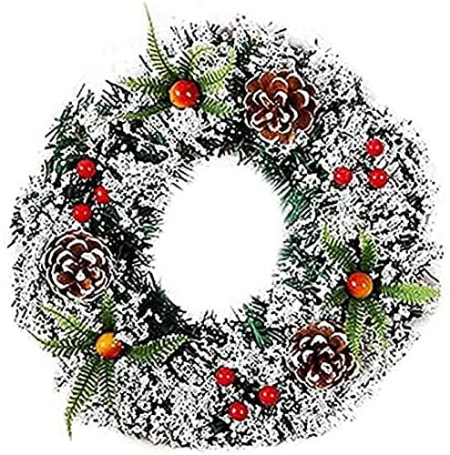 julgirlander, Konstgjord krans 20 cm, väggmonterad dekoration, fest, dörrkrans