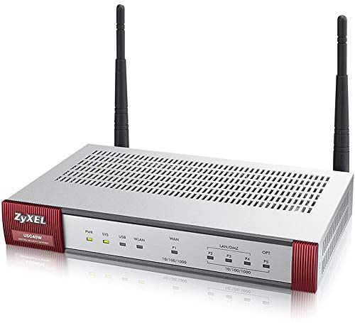 Zyxel ZyWALL Firewall UTM AC Wi-Fi 400 Mbps, recommandé pour un maximum de 25 utilisateurs - Matériel uniquement [USG40W]