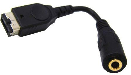OSTENT 3,5 mm Kopfhörer Headset Adapterkabel Kabel kompatibel für Nintendo DS Gameboy Advance GBA SP