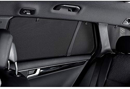 Juego de Car Shades Compatible con Mercedes Clase C W205 Combi 2014-2021 (8-Partes) - Parasoles a Medida para Coches