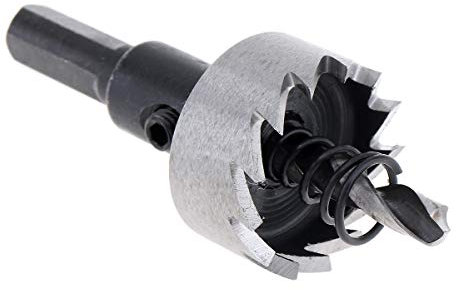 OriGlam Foret HSS 25 mm, scie cloche, scie cloche, kit de scie cloche HSS, ensemble de forets de scie cloche, outil de coupe en acier haute vitesse, kit de scie cloche en acier HSS pour métal alliage