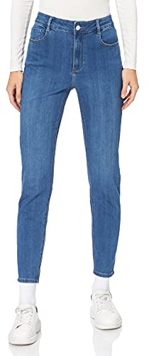 Morgan Jeans Slim Taille Haute 7/8ème Jean Stone 42